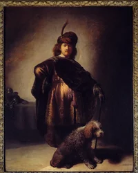 Self-portrait in Oriental Costume