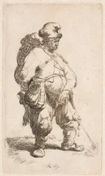 A Man Making Water