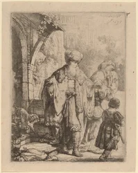 Abraham Casting Out Hagar and Ishmael
