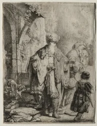 Abraham Casting out Hagar and Ishmael, 1637