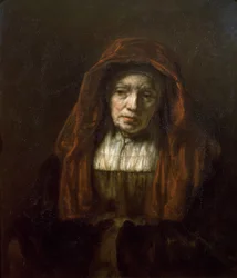 Old Woman with a Headscarf