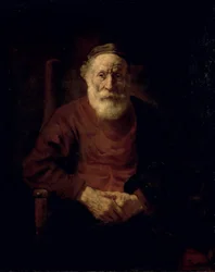 An Old Man in Red