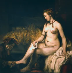 Bathsheba at her Bath, 1654