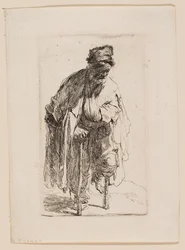 Beggar with a Wooden Leg
