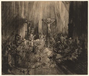 Christ Crucified Between the Two Thieves: 