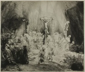 Christ Crucified between the Two Thieves: "The Three Crosses"