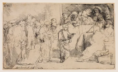 Christ Disputing with the Doctors: A Sketch