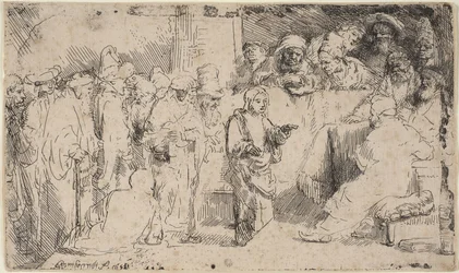 Christ Disputing with the Doctors: A Sketch
