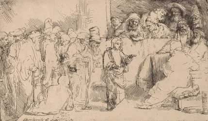 Christ Disputing with the Doctors: a Sketch