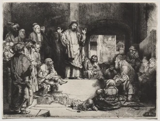 Christ Preaching (