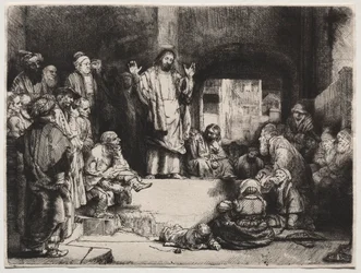 Christ Preaching La Petite Tombe, c. 1657