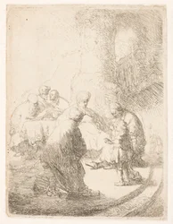 Christ Disputing with the Doctors: Small Plate