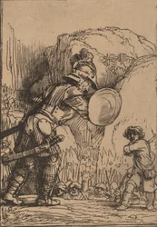 David and Goliath