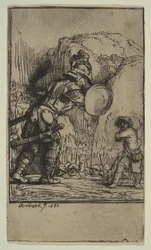 David and Goliath, 1655