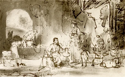 Eliezer and Rebecca at the Well