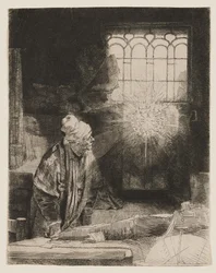 Faust (The Scholar in His Study)