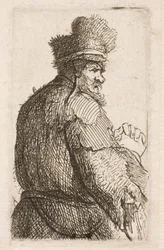 Old Man Seen from Behind