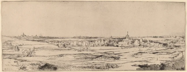 Landscape with a View toward Haarlem