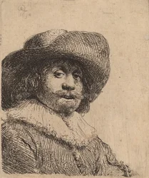 Man in a Broad-Brimmed Hat