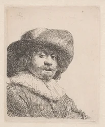 Man in a Broad-Brimmed Hat and Ruff