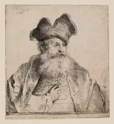 Old Man with a Divided Fur Cap