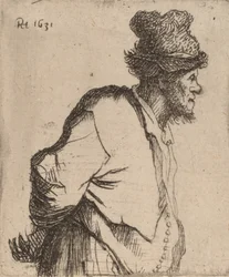 Peasant with His Hands behind His Back