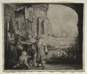 Peter and John Healing the Cripple at the Gate of the Temple