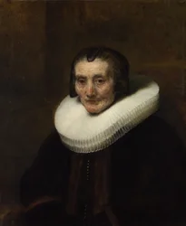 Portrait of Margaretha de Geer, Wife of Jacob Trip, 1661