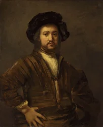 Portrait of a Man with arms akimbo