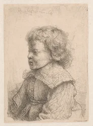 Portrait of a Boy, in Profile