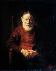Portrait of an Old Man in Red