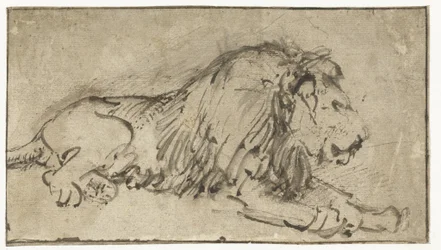 Recumbent Lion