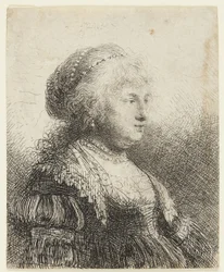 Saskia with Pearls in Her Hair