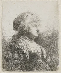 Saskia with Pearls in Her Hair