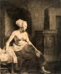 Seated Female Nude, 1658