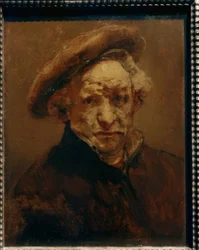Self-Portrait with Beret