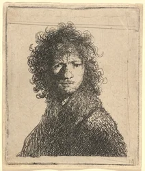 Self-Portrait, Frowning