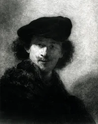 Self Portrait with a Velvet Beret