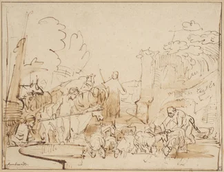 Shepherd and Neatherds