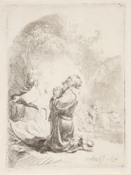 St. Jerome in Prayer