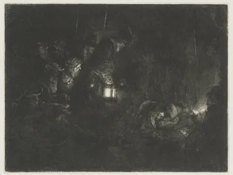 The Adoration of the Shepherds (detail)
