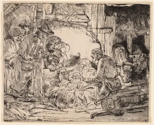 The Adoration of the Shepherds: With the Lamp
