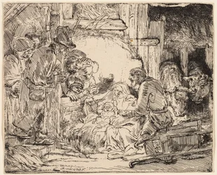 The Adoration of the Shepherds: With the Lamp