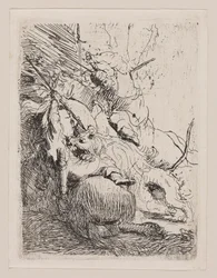 The Small Lion Hunt (With One Lion)