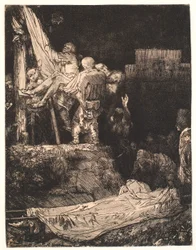 The Descent from the Cross: By Torchlight