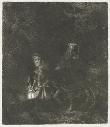 The flight into Egypt: a night piece