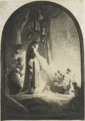 The Raising of Lazarus: The Larger Plate
