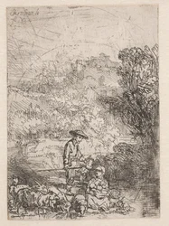 The Shepherd and His Family