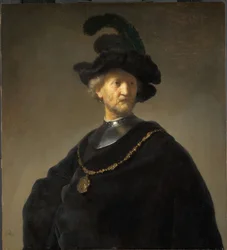 Old Man with a Gold Chain