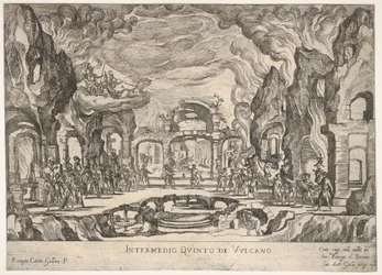 Fifth Interlude: Vulcan, from the series Seven Interludes, 1608